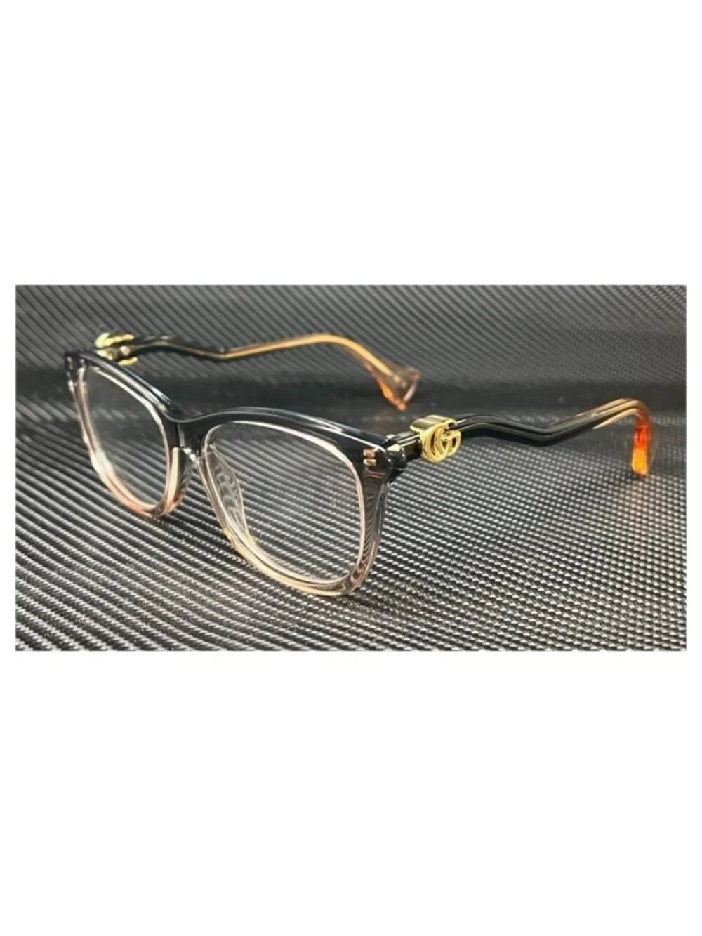 New Undisclosed Women  Blue Transparent Eyeglasses  54- 16- 140